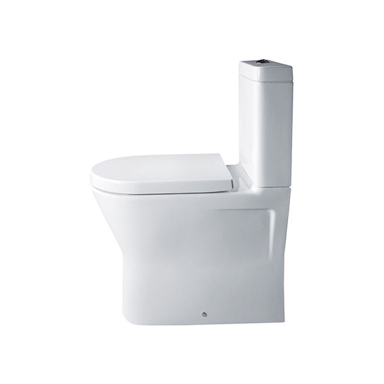 Duchy - Ivy Comfort Height Rimless Flush-Fit Close Coupled Toilet Push Button Cistern Soft Close Seat
