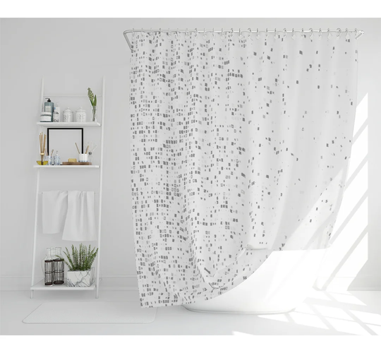 Dilnoza Polyester Shower Curtain Set
