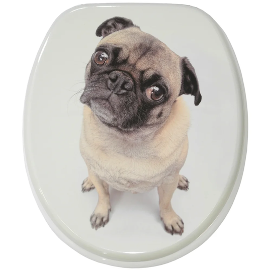 Pug Soft Close Elongated Toilet Seat