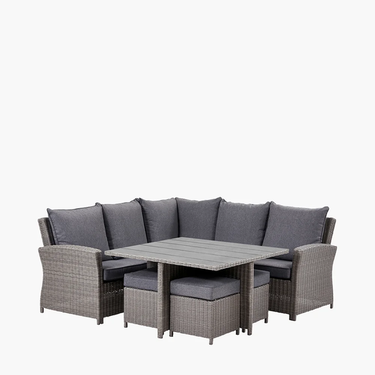 Aarjun 8 Seater Rattan Sectional Sofa Set