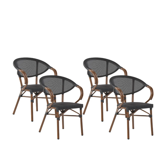 Genie Stacking Patio Dining Armchair