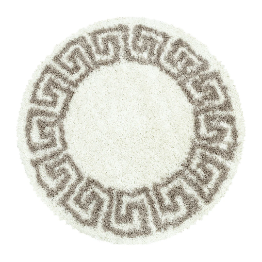 Crelake Shaggy Beige Rug