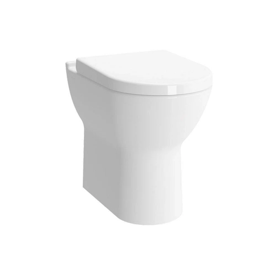 K-Vit Style Comfort Height Back to Wall Toilet Pan & Soft Close Seat