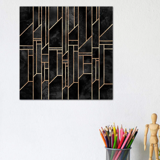 Black Skies by Elisabeth Fredriksson - Wrapped Canvas Graphic Art Print