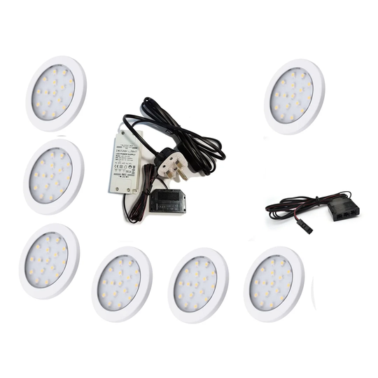 Emberto LED 6cm Puck Light