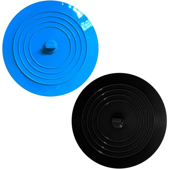 2PCS Kitchen Sink Stoppers, Universal Drain Plug, 6.0 Inch silicone Sink Drain Stopper, Sink Drain Cover, Sink Drain Plug, Sink Water Stopper,