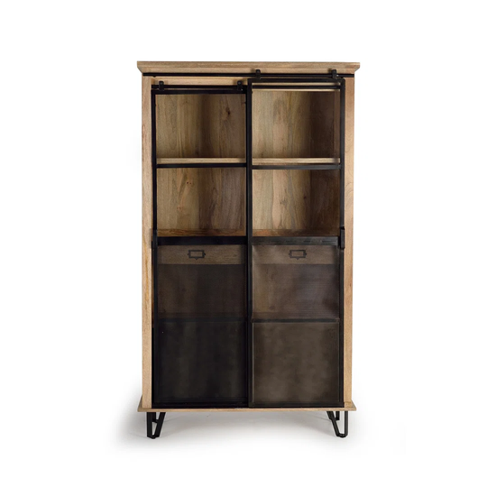 Wide Curio Cabinet