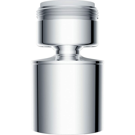 Dual Function Kitchen Faucet Aerator 24mm, Male Thread Chrome
