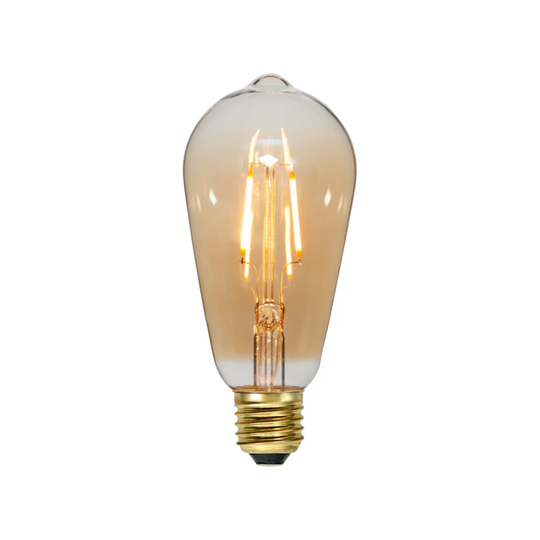 Aliannie 8.5W E27 Dimmable LED Vintage Edison Light Bulb Amber