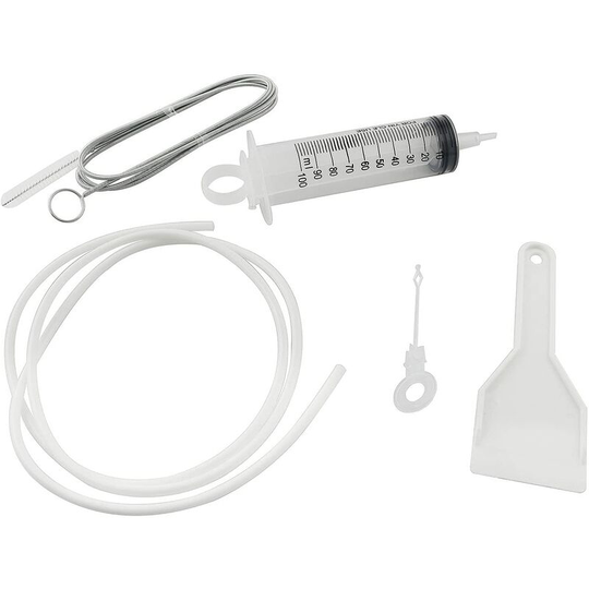Refrigerator Drain Unblocker Kit (5 Pieces) - Reusable - Cleaning Tool