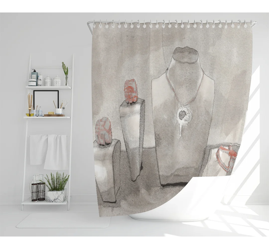 Purnell Polyester Shower Curtain Set
