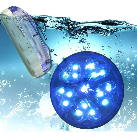 Pool light, submersible led light with remote control, waterproof bathtub floating mood light, rgb color changing pool light