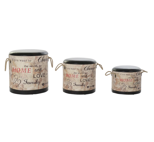 Love Faux Leather 3 Piece Box Set