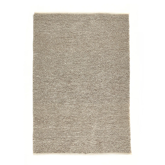Mcatee Solid Colour Handmade Handwoven Beige Area Rug