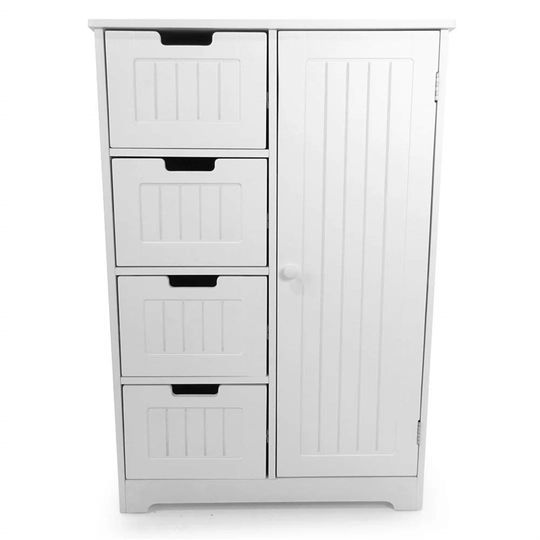 Ameliasburg 56Cm W x 83Cm H x 30Cm D Free-Standing Bathroom Cabinet