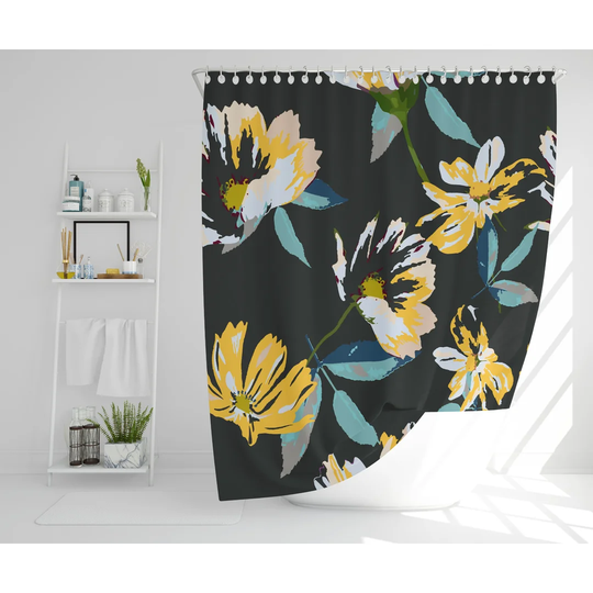 Golightly Polyester Shower Curtain
