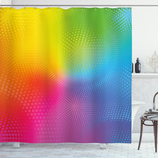 Aristomenis Polyester Shower Curtain Set