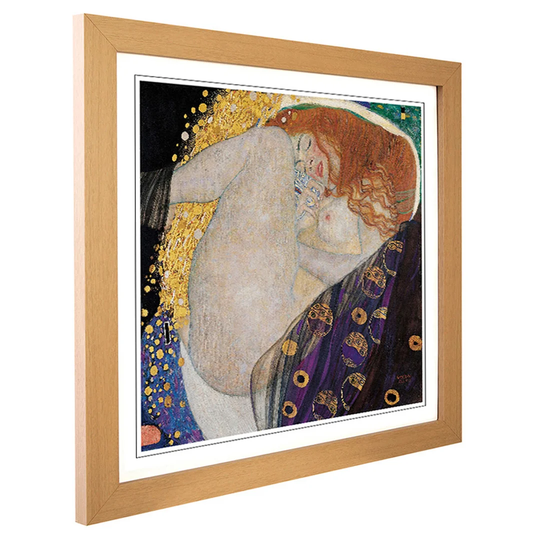 Danae by Gustav Klimt Framed Painting Print