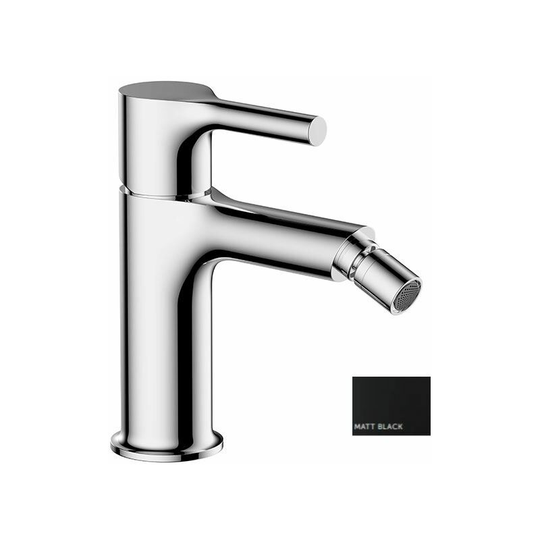RAK - Positano Bidet Mixer Tap - Matt Black - Matt Black