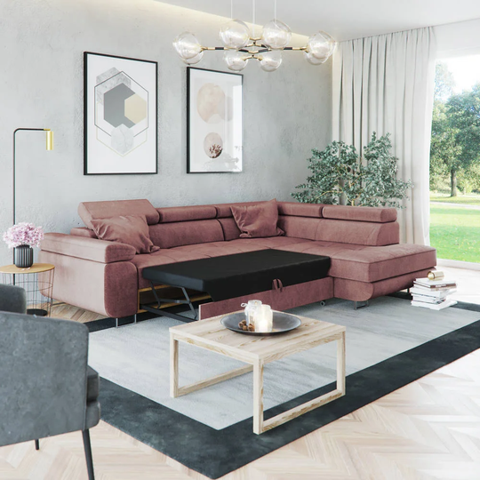Zenobius Corner Sofa Bed