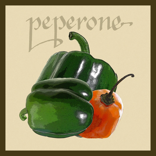 Italian Vegetable IV - Wrapped Canvas Graphic Art