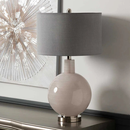 Buch 71Cm Grey Table Lamp