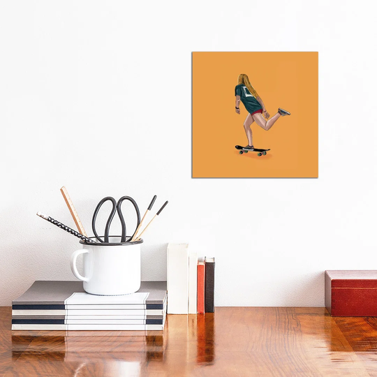 Skate Goods by Henrique Nobrega - Wrapped Canvas Painting