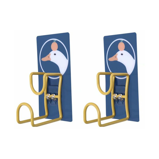 Perleraregb - Cartoon stainless steel washbasin rack free punch storage rack bathroom kitchen wall hanging towel holder washbasin rack duck pattern