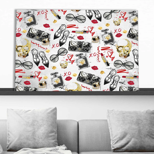 Fashion Victim 1 by Jodi - Wrapped Canvas Painting Print