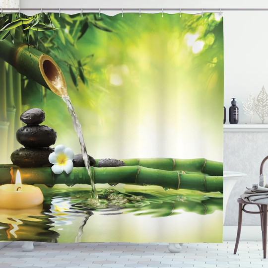 Berntraud Polyester Shower Curtain Set
