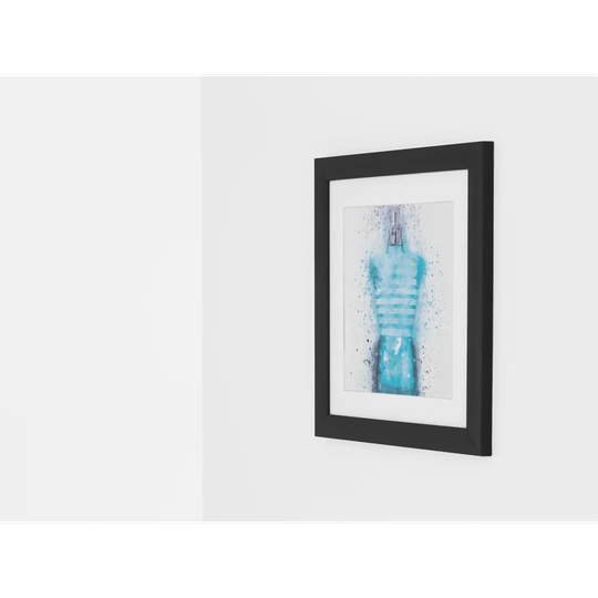 Aftershave Bottle - Picture Frame Graphic Art