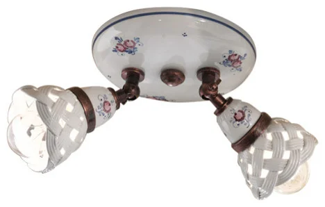 Marwood 2-Light 52cm Semi Flush Mount