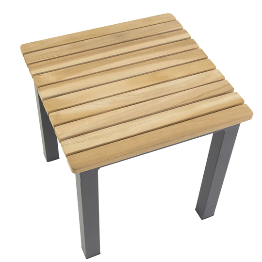 Anoki Aluminium Side Table
