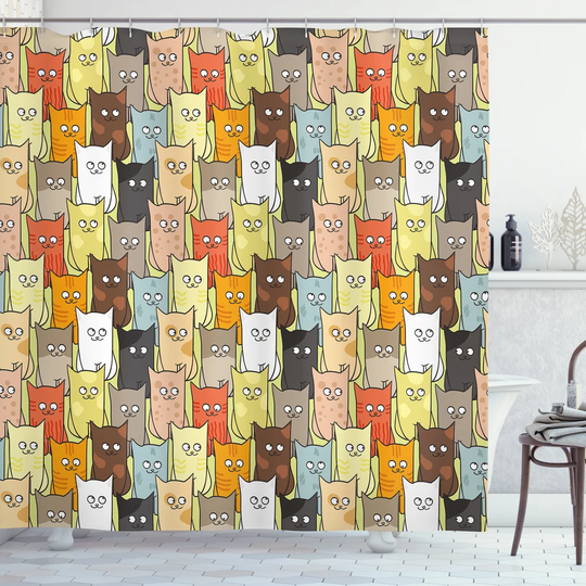 Bettyjane 13 Piece Polyester Shower Curtain Set