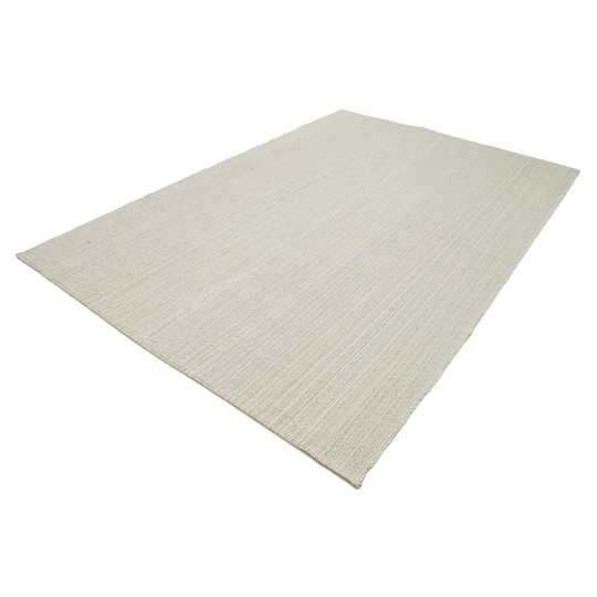 Duval Hand-Knotted Cotton/Wool Beige Rug