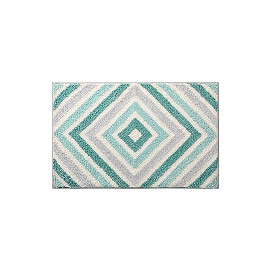 Perleraregb - Non-slip bath mat, bath mat, bath mat, bath mat, super absorbent, soft, machine washable bath mat for bathroom, toilet, kitchen (mint,