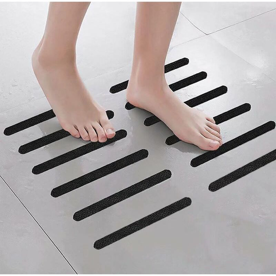 Transparent black color bathroom non-slip sticker bathtub anti-slip tape transparent stair tread peva anti-slip tape