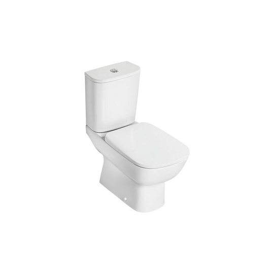 Idealstandard - Ideal Standard Studio Echo open close coupled toilet with soft close seat - 6/4 litre flush - White