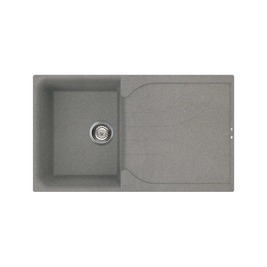 Ego 86cm x 50cm Single Bowl Inset Kitchen Sink