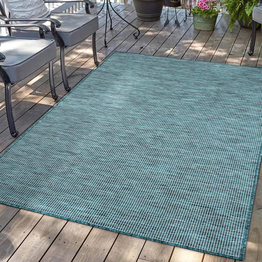 Palm 2778 Blue Outdoor Rug