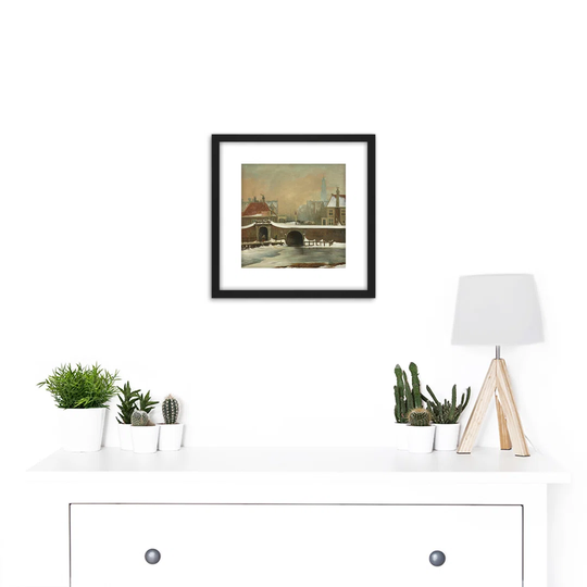 Van Troostwijk Window Gate Amsterdam - Picture Frame Painting
