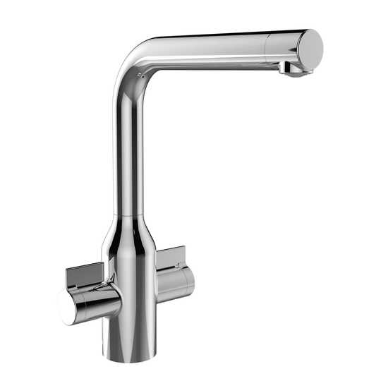 Wine Double Handle Monobloc Mixer Tap