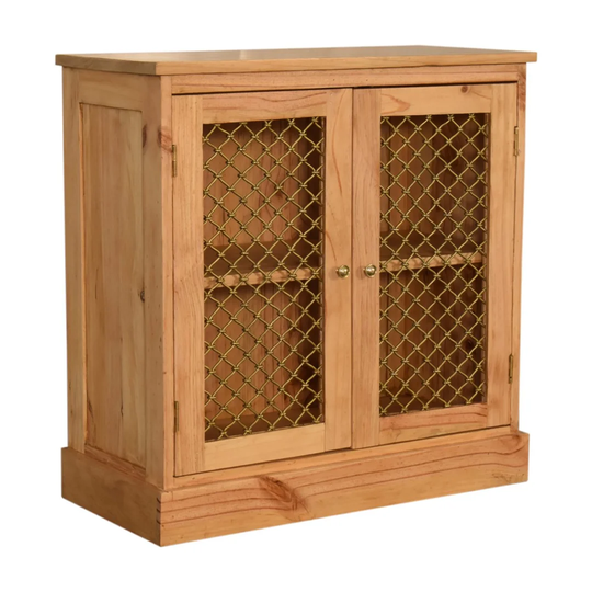 Somerset Solid Wood 2 - Door Accent Cabinet