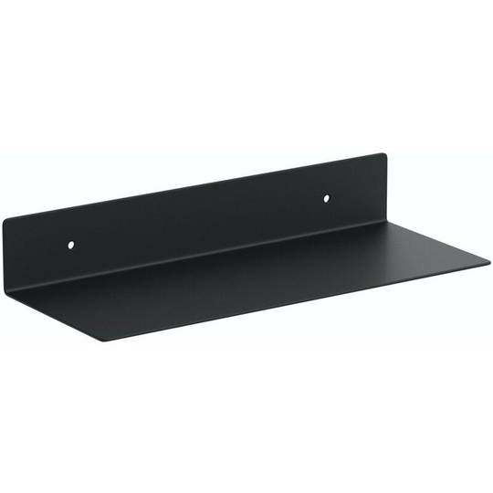 Mono black 300mm bathroom shelf - Black - Accents
