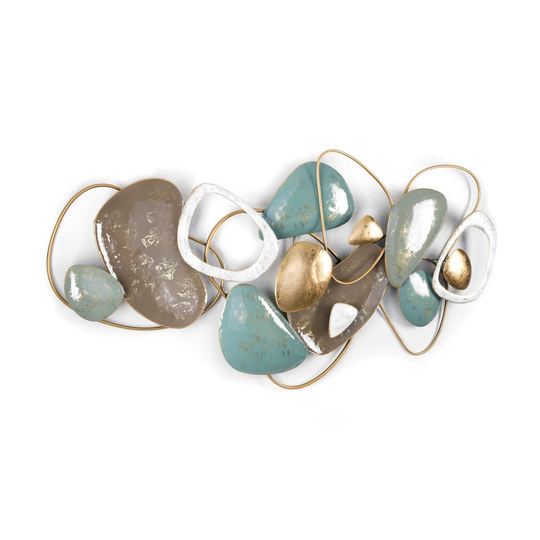 River Stones Arrangement Wall Décor
