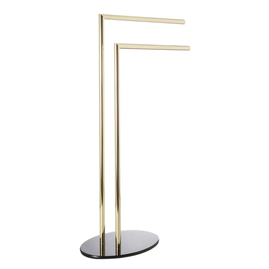Glossy Free Standing Paper Towel Holder