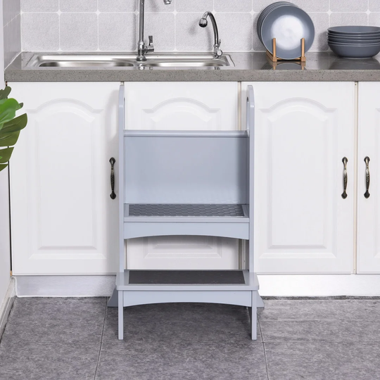 Kerry 2-Step Manufactured Wood Step Stool