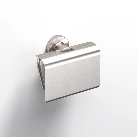 Swank Wall Mounted Toilet Roll Holder with Flap