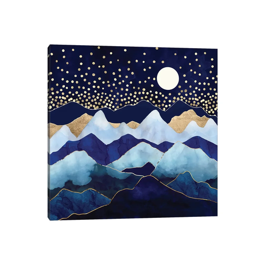 Firefly Stars by SpaceFrog Designs - Wrapped Canvas Painting