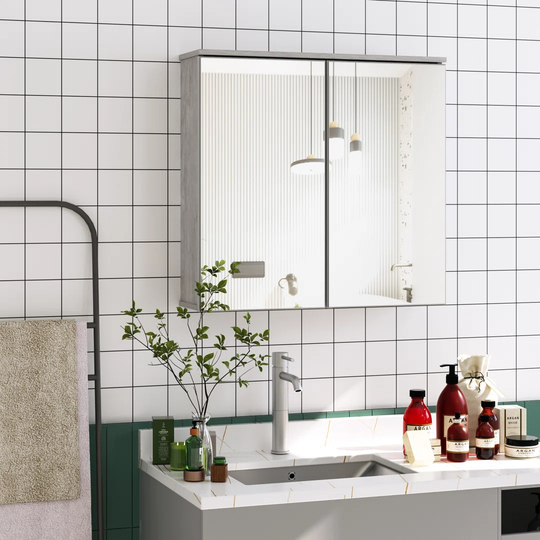 Fregoso 76cm x 74cm Surface Mount Mirror Cabinet